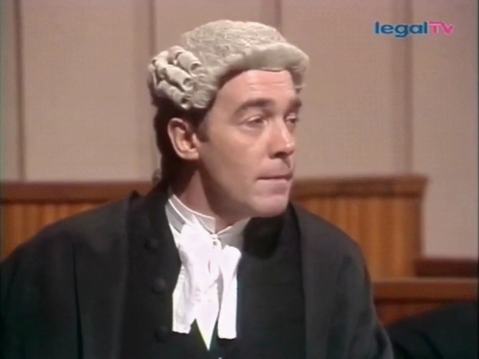 The Valeyard (Michael Jayston) in a Hilarious, Absurd "Crown Court" Case - Michael Jayston, Anton Rodgers, R. Huntley