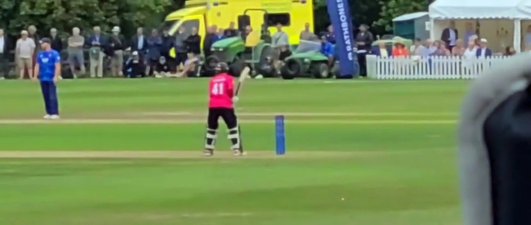 Sussex batting in their win over Kent at Arundel