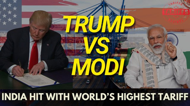 US-India Tensions Explode as Trump Imposes Record 50% Tariff