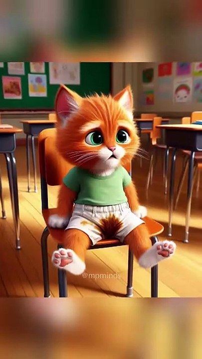 Always lend a helping hand to others #cat #ai #catvideos #catlover #poorcat #aiart