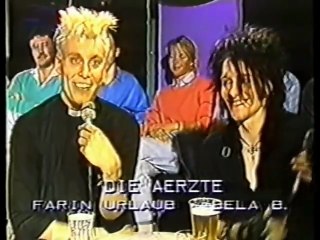 DIE ÄRZTE - Im Interview mit Amelie Fried (Live aus dem Alabama 1985)