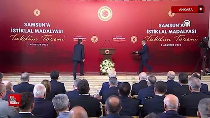 Samsun'a İstiklal Madalyası Takdim Töreni