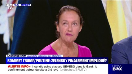 Rencontre Trump/Poutine: "Les diplomates américains expliquent aux diplomates européens que Poutine va céder aux charmes de Trump", raconte Laurence Haïm, journaliste spécialiste des États-Unis