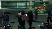 Left 4 Theft: GTA San Andreas mod | Survival | Mission Gameplay | Released 2012 | Car Park - Video 2