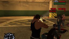 Left 4 Theft: GTA San Andreas mod | Survival | Mission Gameplay | Released 2012 | Car Park - Video 1
