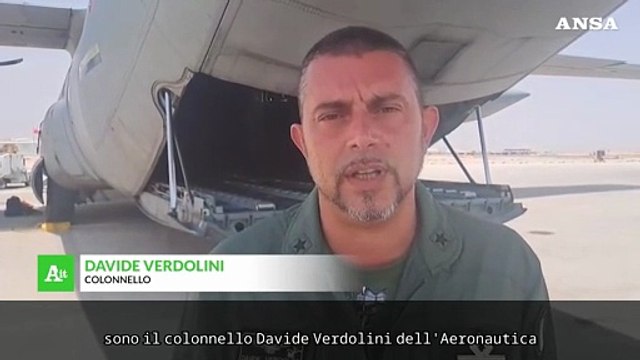 Aiuti Gaza, colonnello Verdolini: Forte collaborazione tra tutte le Nazioni coinvolte