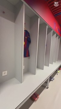 ¡El vestuario del Barça está listo para el Gamper!