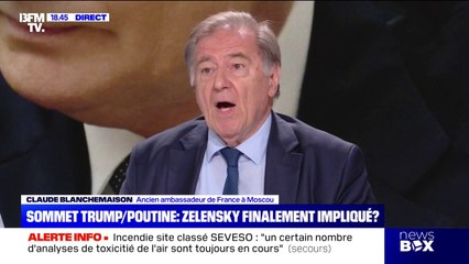 Rencontre Trump/Poutine: "Le sommet est malheureusement mal parti", déclare l'ancien ambassadeur de France à Moscou