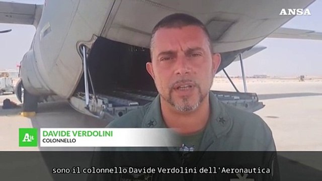 Aiuti Gaza, colonnello Verdolini: Forte collaborazione tra tutte le Nazioni coinvolte