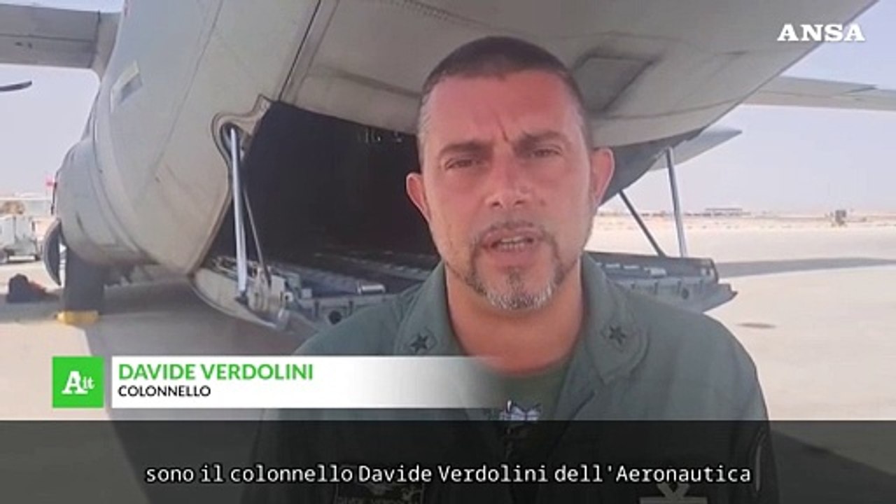 Aiuti Gaza, colonnello Verdolini: "Forte collaborazione tra tutte le Nazioni coinvolte"