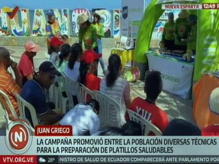 Nueva Esparta | INN impulsa la preparación de platillos nutritivos enmarcado en el esquema 4S