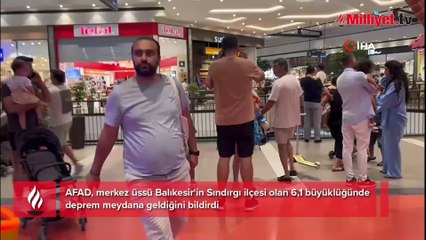 Balıkesir'de 6.1 büyüklüğünde deprem! İstanbul, Bursa ve çevre illerde hissedildi...İşte son durum