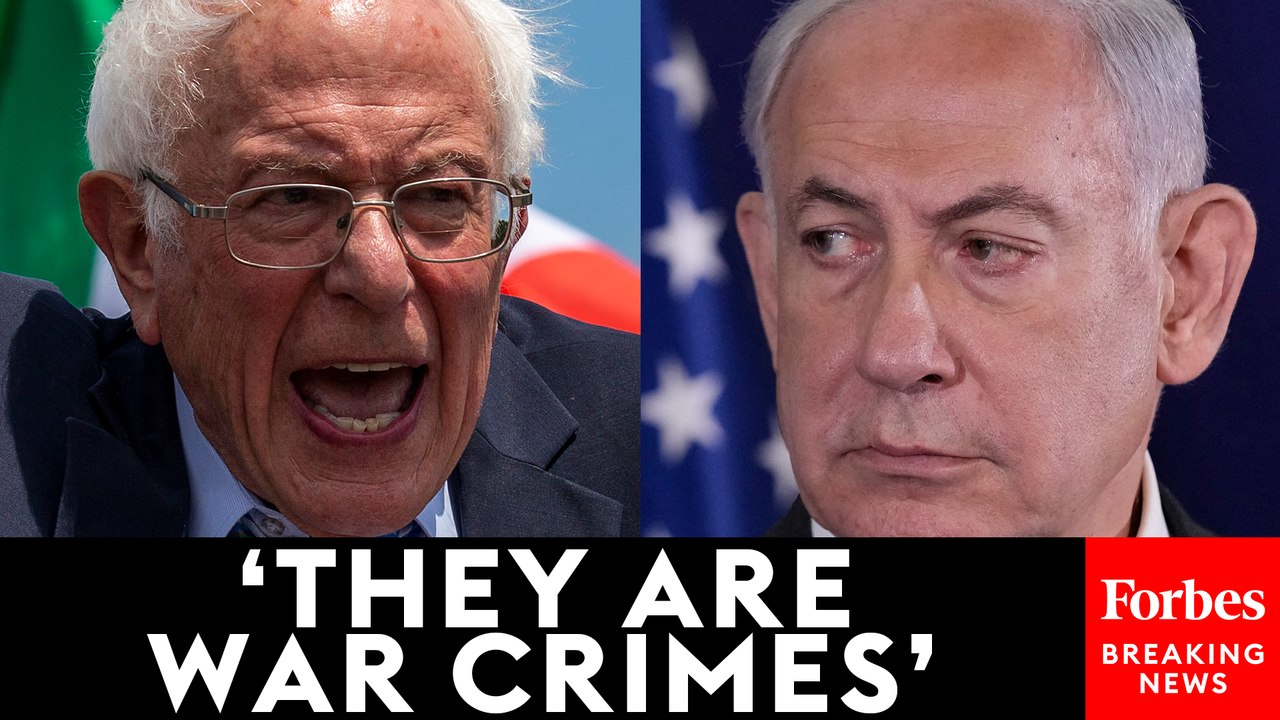 Bernie Sanders Rails Against Israel's Invasion Of Gaza, Says Netanyahu And Sinwar Are War Criminals