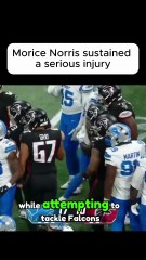 Morice Norris sustained a serious injury