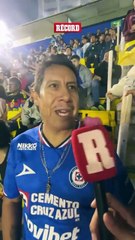 🗣️ “Ya perdió el América, es un Querétaro más”. Aficionado del Cruz Azul perdido en el partido