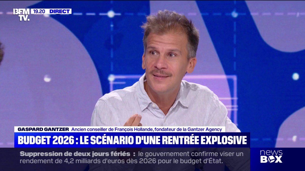 Jours fériés supprimés: "La somme rapportée n'est pas le seul critère, le critère, c'est la justice", lance Gaspard Gantzer, ancien conseiller de François Hollande