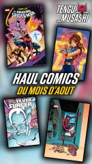 Haul Comics du mois d’août !