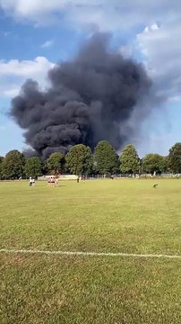 Emergency services have been rushed to the scene of a large fire in Doncaster this afternoon.
