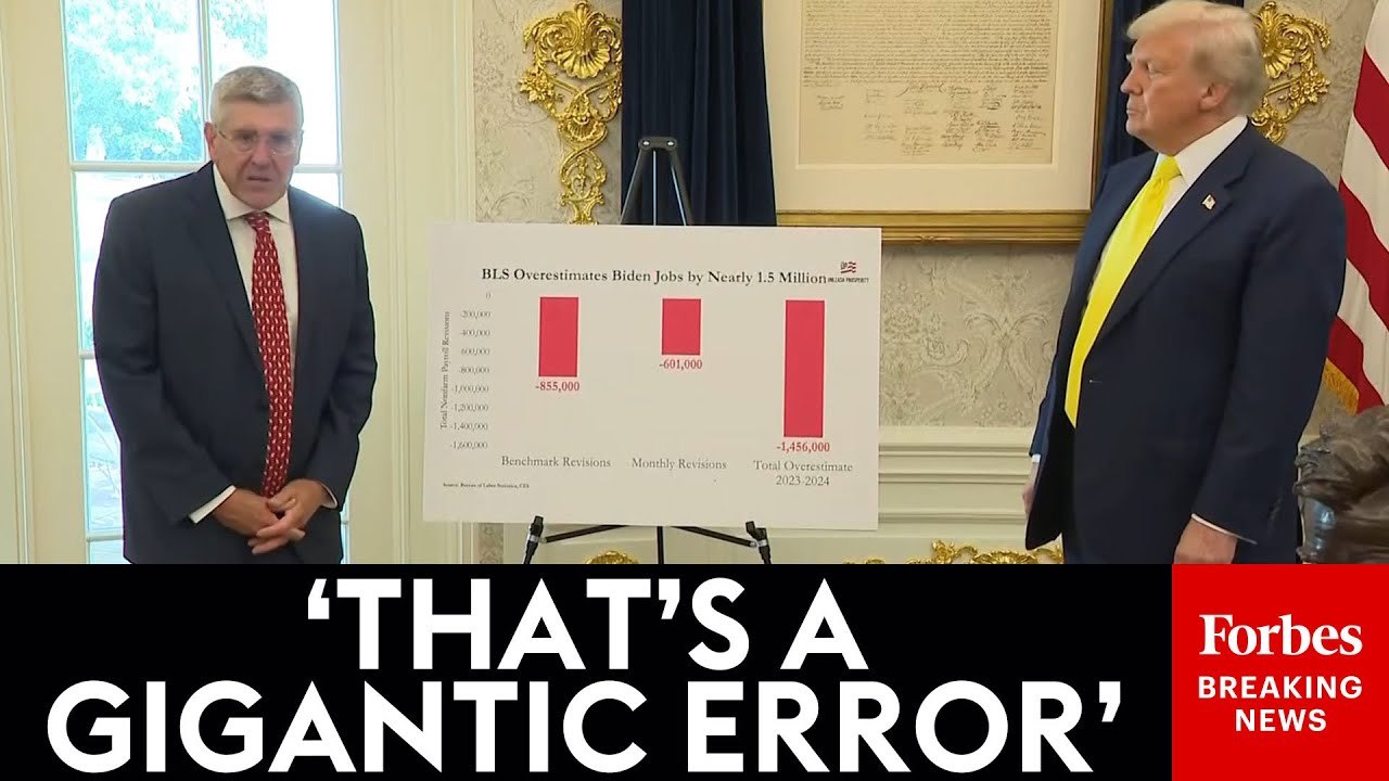 Trump And Stephen Moore Unveil 'New Data' To Make Case Against BLS Jobs Numbers