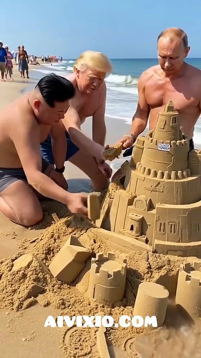 AI Creates Unreal Meeting Between Putin, Trump & Kim Jong-un 🔥 | World Leaders Reimagined #AI #Putin #Trump #KimJongUn #Shorts