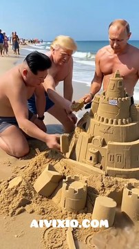 AI Creates Unreal Meeting Between Putin, Trump & Kim Jong-un 🔥 | World Leaders Reimagined #AI #Putin #Trump #KimJongUn #Shorts