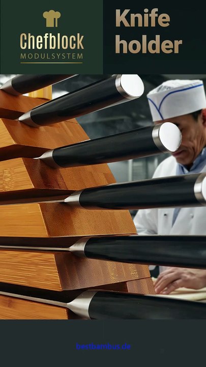 Chefmesserblock - Knife storage on next level