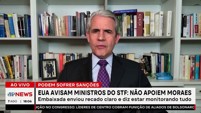 EUA acusam Alexandre de Moraes de censura e perseguição contra Jair Bolsonaro