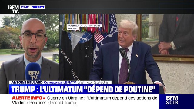 Guerre en Ukraine: L'ultimatum dépend des actions de Vladimir Poutine , déclare Donald Trump