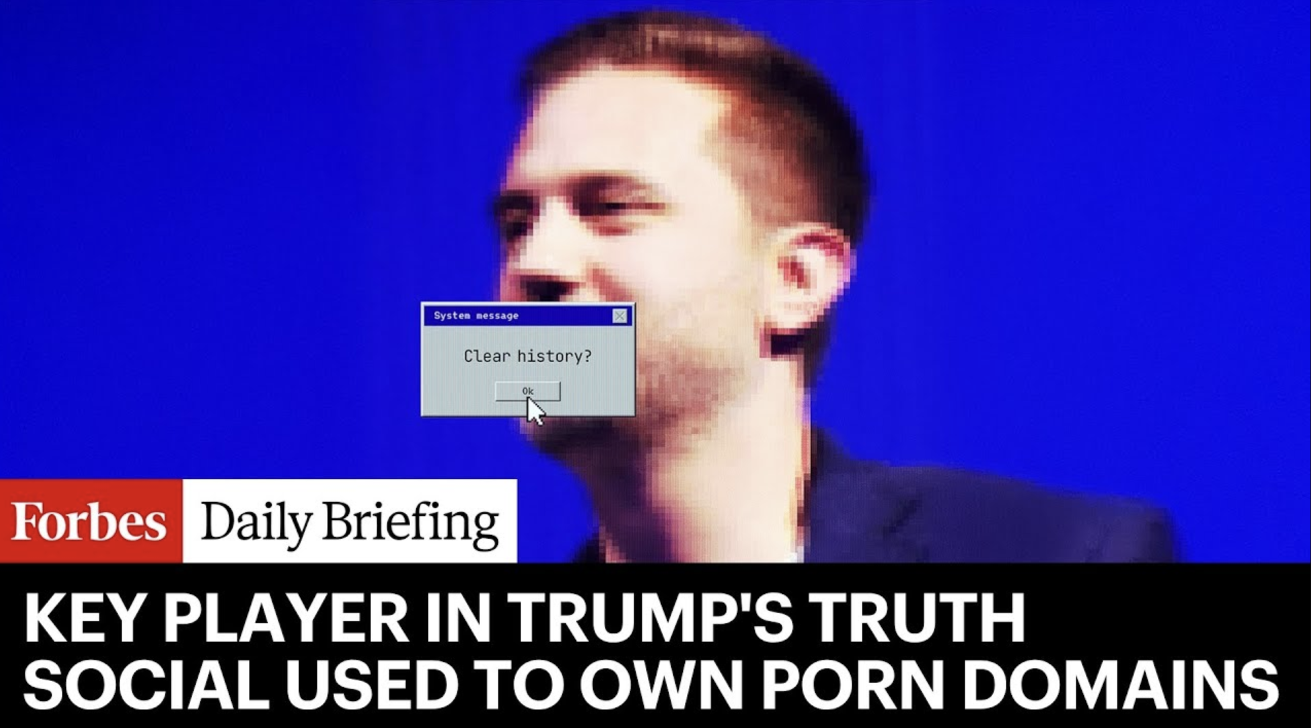 The Tech Entrepreneur Behind Trump’s Truth Social Previously Owned Adult Websites