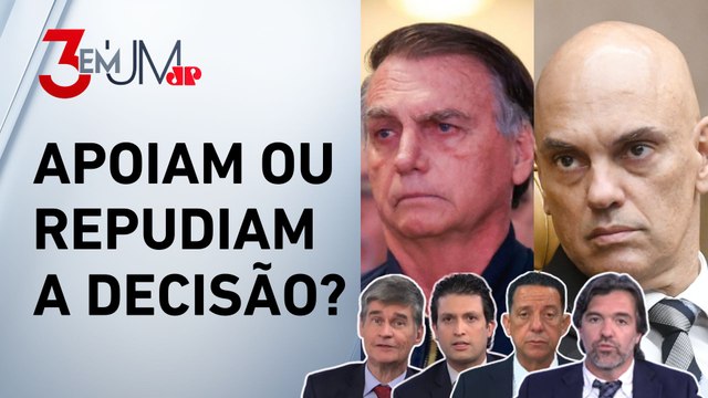 Prisão domiciliar de Bolsonaro gera crise no STF contra Moraes? Comentaristas discutem