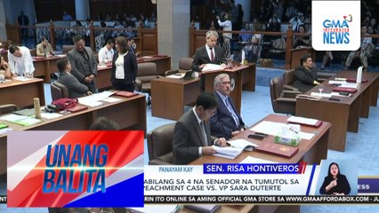 Panayam kay Sen. Risa Hontiveros | Unang Balita