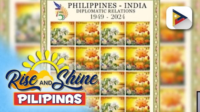 75th anniversary ng diplomatic relations ng Pilipinas at India, tampok sa special commemorative stamps ng PHL Post