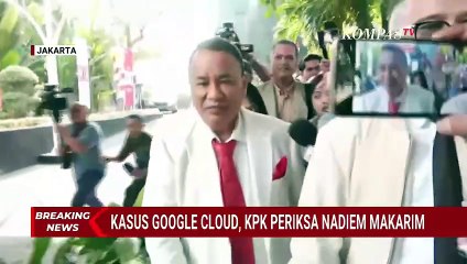 Detik-Detik Nadiem Makarim Tiba di KPK Jalani Pemeriksaan Kasus Dugaan Korupsi Google Cloud