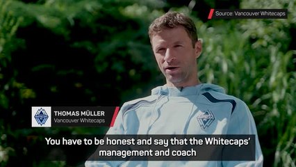 Muller 'really happy' with decision to join Vancouver Whitecaps