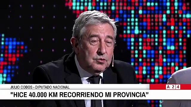 Julio Cobos en el programa Entrevista de Luis Novaresio