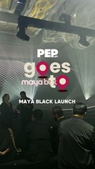 #PEPGoesTo Maya Black Launch