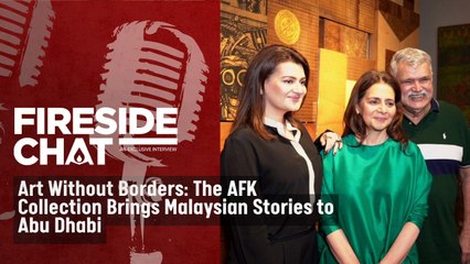 [FIRESIDE CHAT] Art Without Borders: The AFK Collection Brings Malaysian Stories to Abu Dhabi