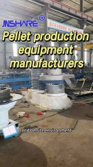 Biomass pellet machine can process various agricultural and forestry waste into combustion pellets.