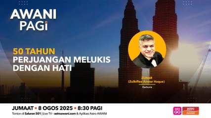 AWANI Pagi: 50 Tahun Perjuangan Melukis Dengan Hati