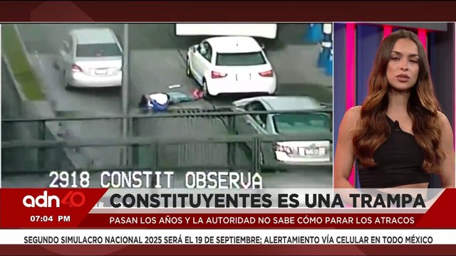 Captan a ratas asaltando a un automovilista sobre avenida Constituyentes, en CDMX I Ciudad Desnuda