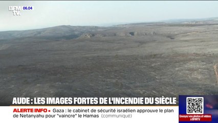 Incendie dans l’Aude: des scènes de désolation