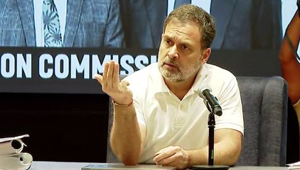 ರಾಹುಲ್ ಆಟಂ ಬಾಂಬ್​​: ರಾಗಾ  ಸ್ಫೋಟಿಸಿದ 16 ಕ್ಷೇತ್ರಗಳ ರಹಸ್ಯ! ಮಹದೇವಪುರದಲ್ಲಿ ಮತ ಕಳ್ಳತನಕ್ಕೆ ರಾಹುಲ್ ಸಾಕ್ಷ್ಯ!