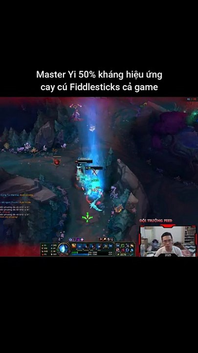 Master Yi 50% kháng hiệu ứng cay cú Fiddlesticks cả game #masteryi #fiddlesticks #lienminhhuyenthoai #leagueoflegends #knightriseky
