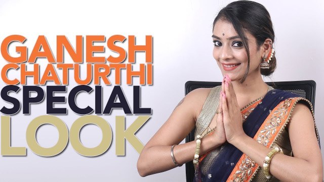 Ganesh Chaturthi Festive Makeup Look | Traditional Occasion Makeup Tutorial | Foxy Makeup