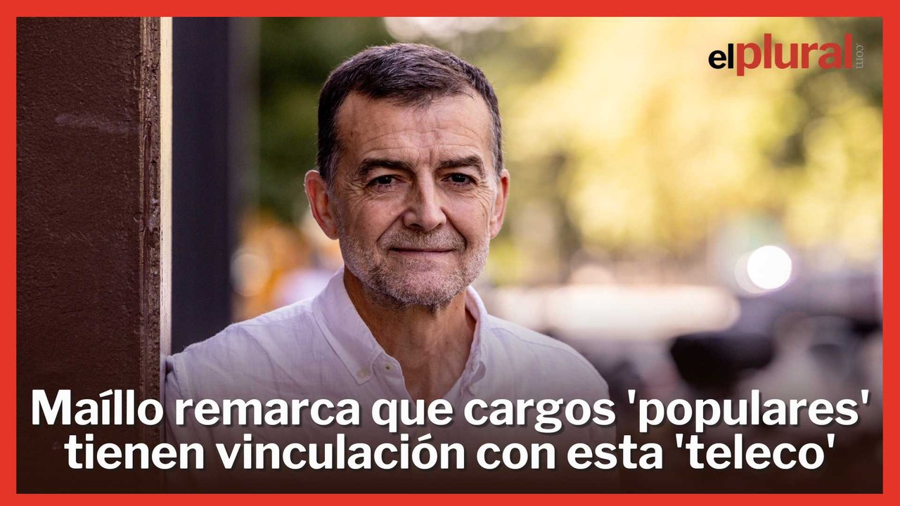 Maíllo remarca que varios cargos 'populares' tienen vinculación con esta 'teleco'