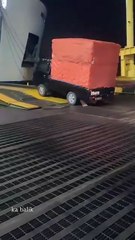 Un camion bien trop chargé