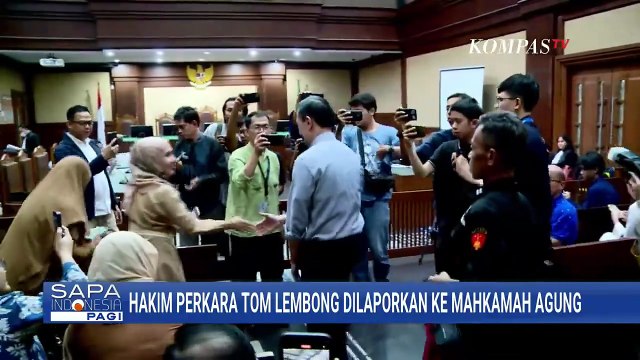 [FULL]Kuasa Hukum Tom Lembong Sebut Alasan Laporkan Hakim, Gayus Lumbuun: Bisa Dipersoalkan