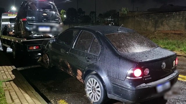 Polícia Militar recupera dois veículos furtados após perseguição na BR-369