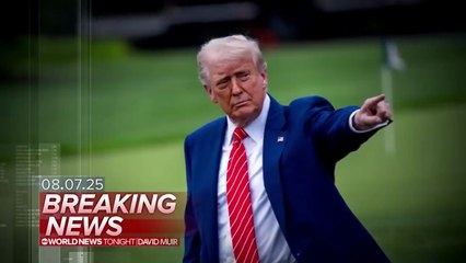 ABC World News Tonight with David Muir Full Broadcast - Aug. 7, 2025
