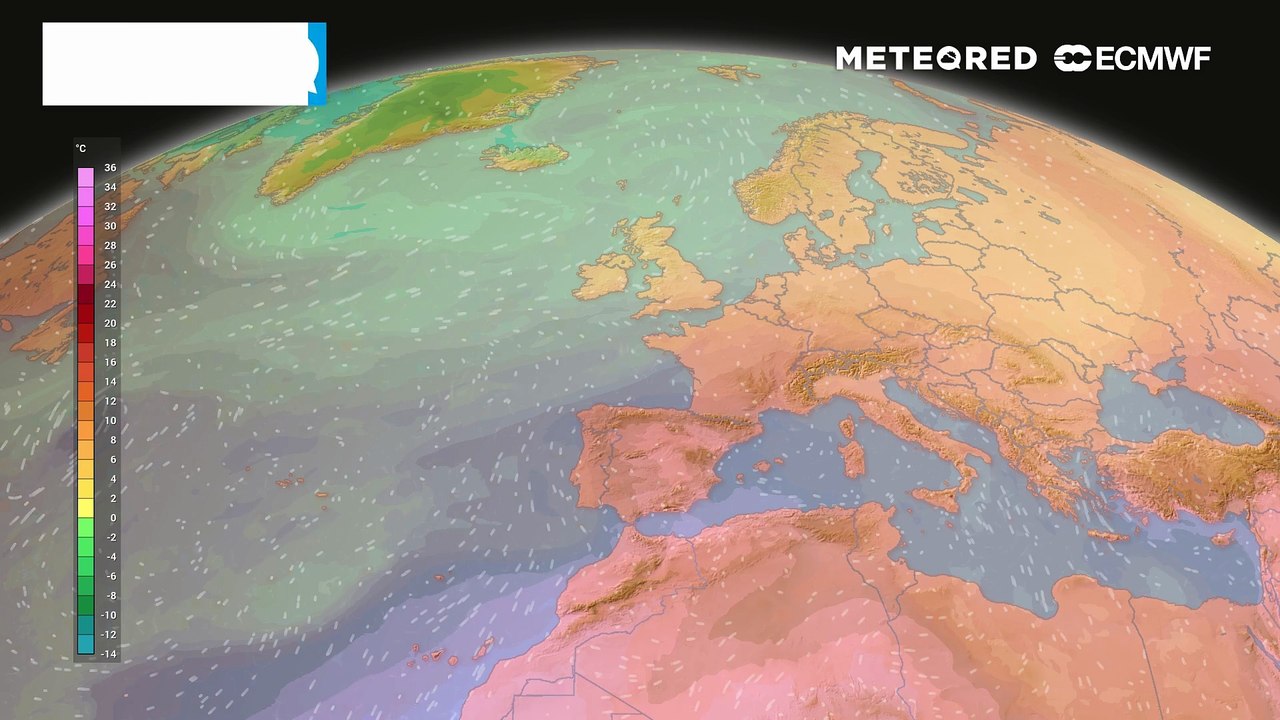 Hitzewelle erreicht Europa - angetrieben von einem ex Tropensturm auf dem Atlantik!